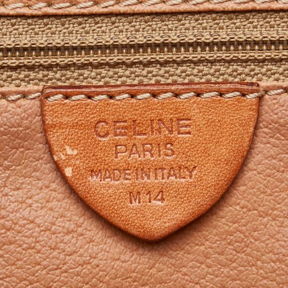 CELINE Brown Leather Shoulder Bag - Picture 9 of 10